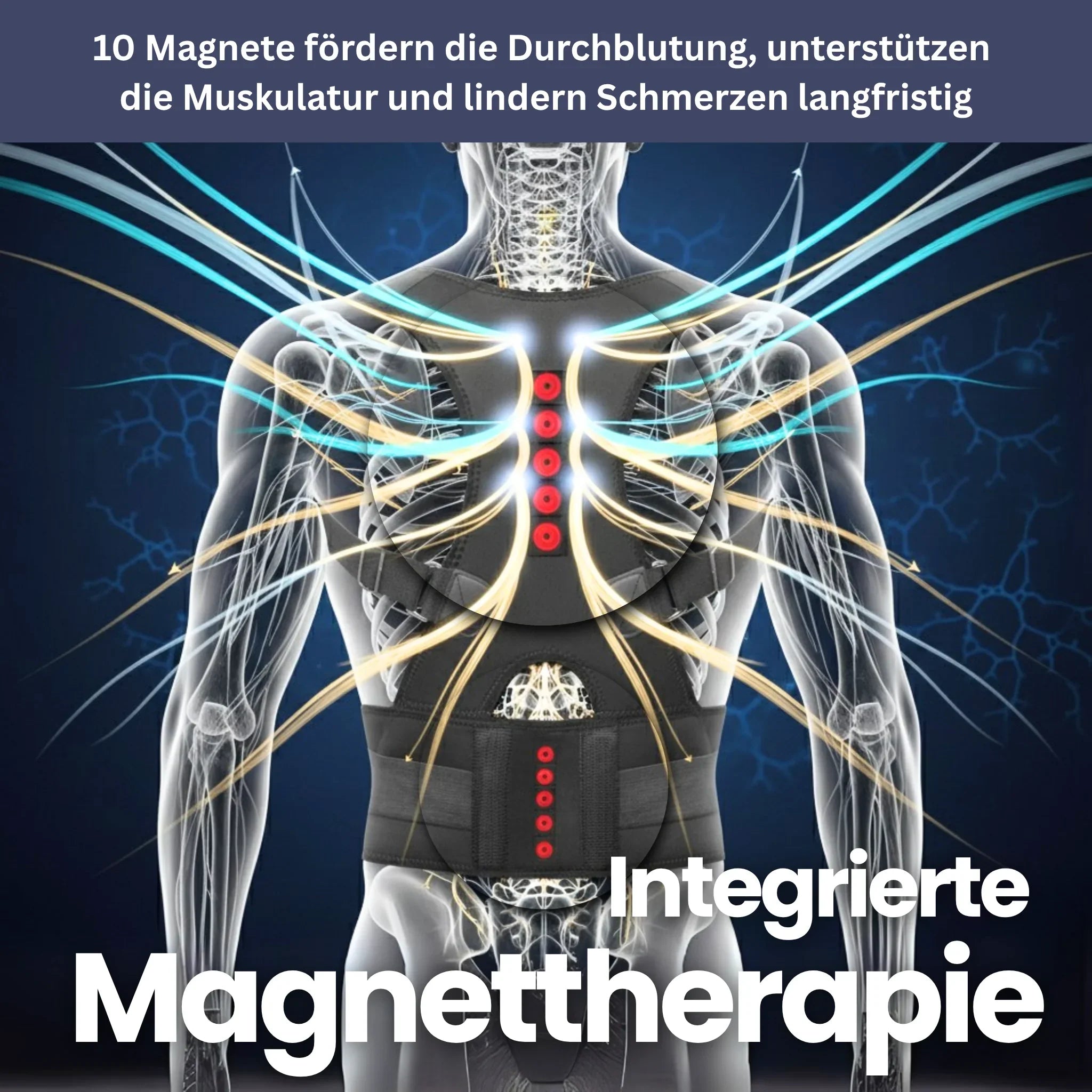 CoreShield Max Magnetic Back Brace
