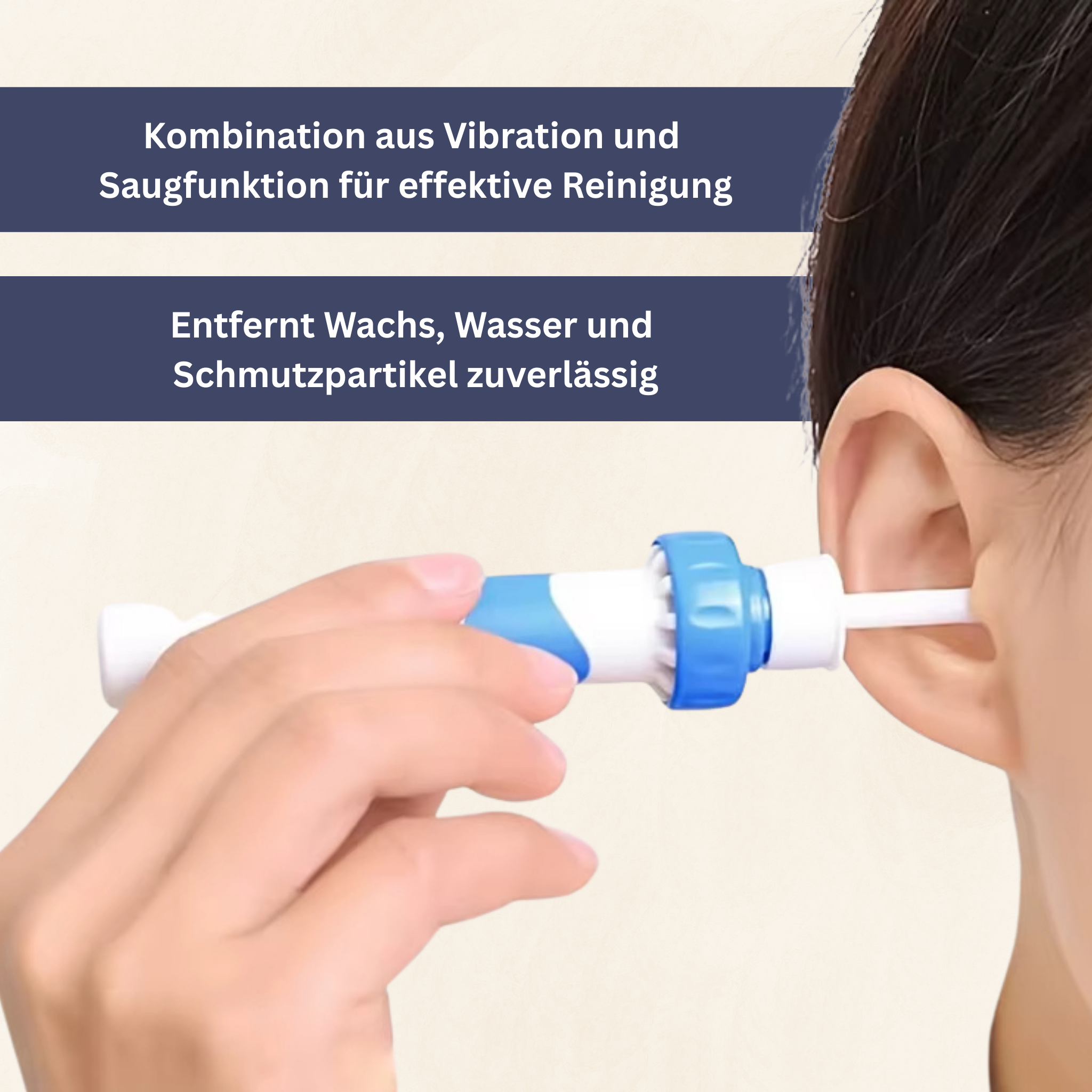 HearClear – Ohrreiniger mit Saugfunktion