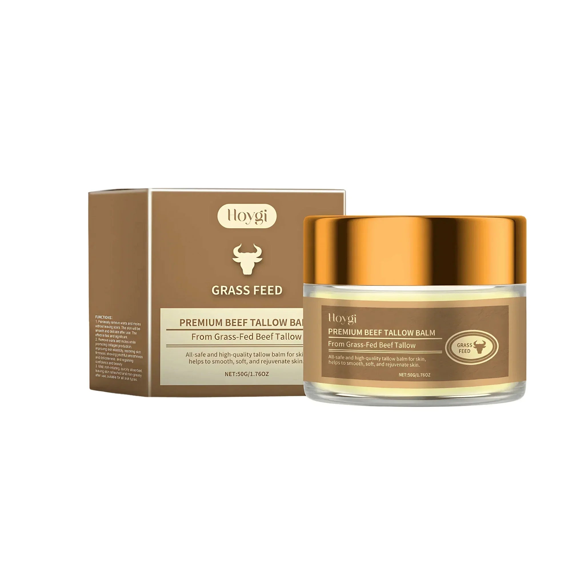 Premium Beef Tallow Balm – From Grass-Fed Cattle