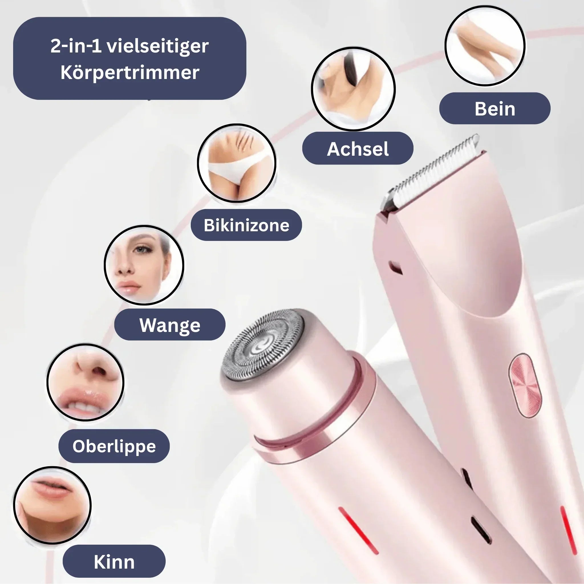 Mini Electric Shaver & Epilator for Women
