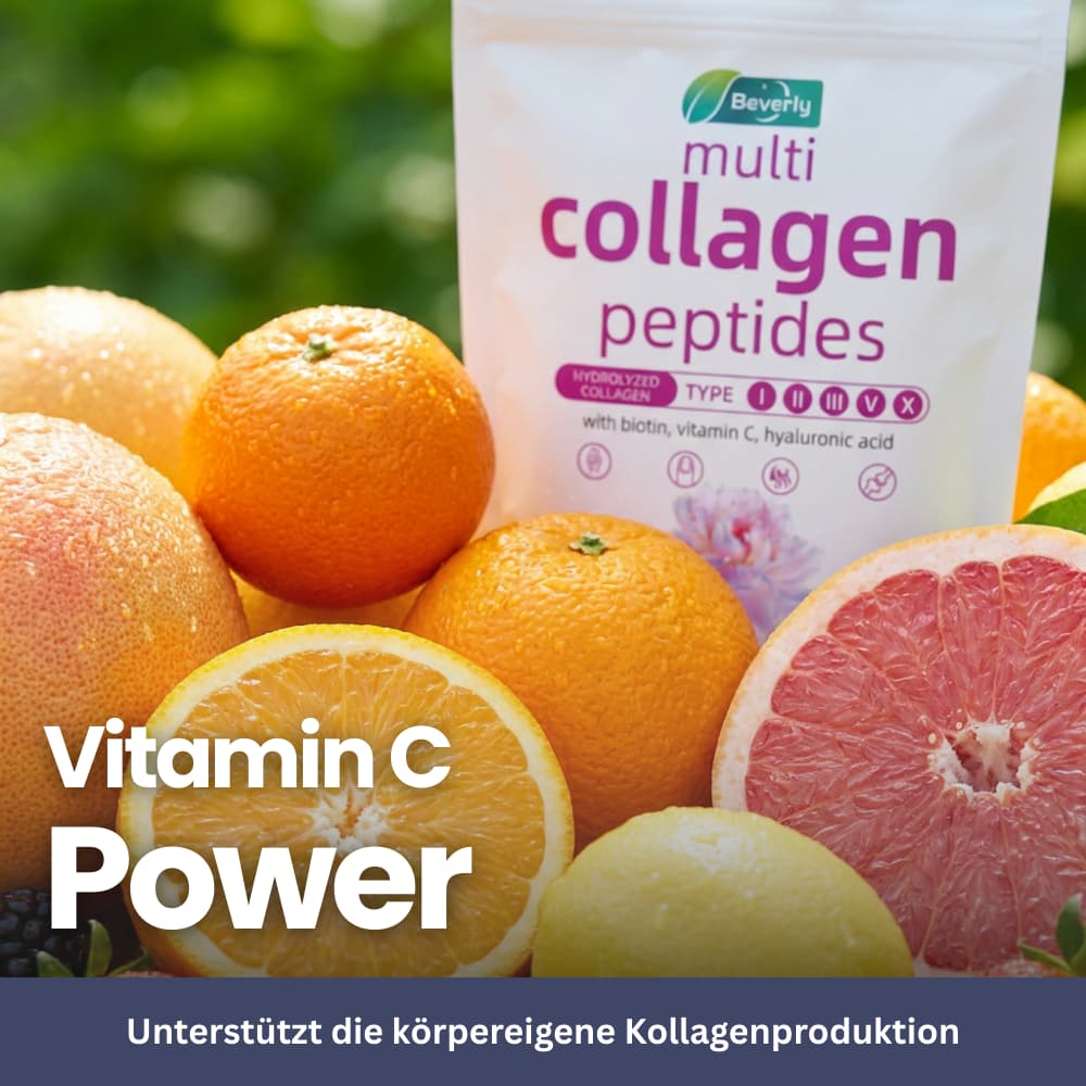 Multi-Collagen Peptide Powder for Skin, Hair & Nails