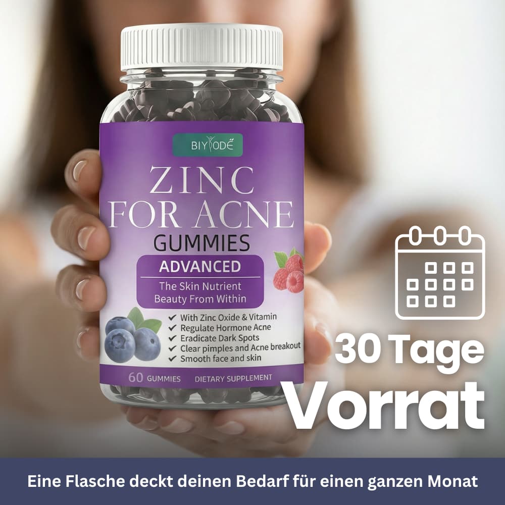 Zinc + Vitamin C Gummies – For Skin & Immune Health