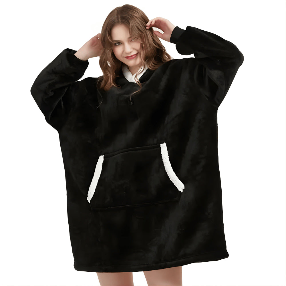 Heat Miracle – Hoodie Blanket with Sleeves
