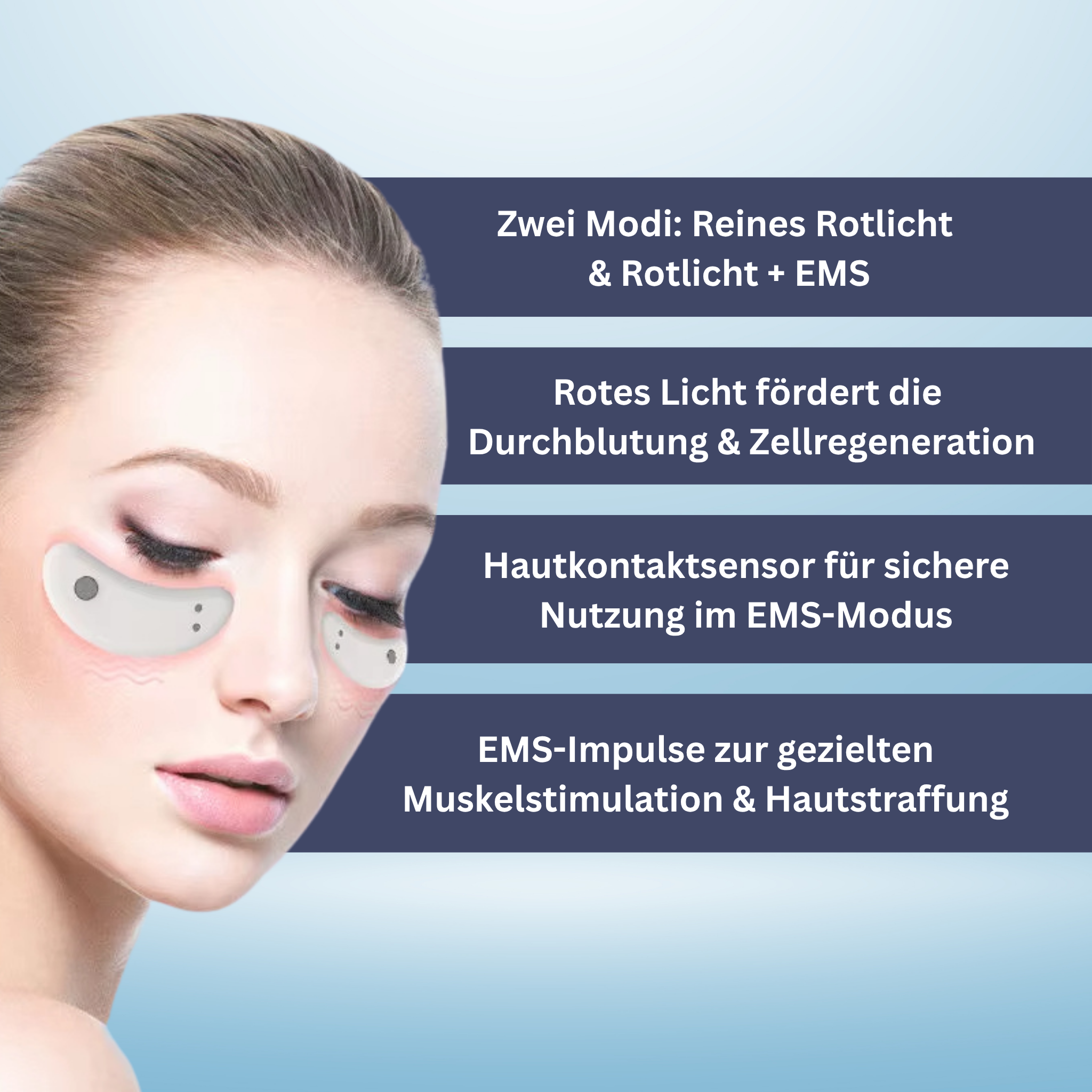 LumiPulse eye care device