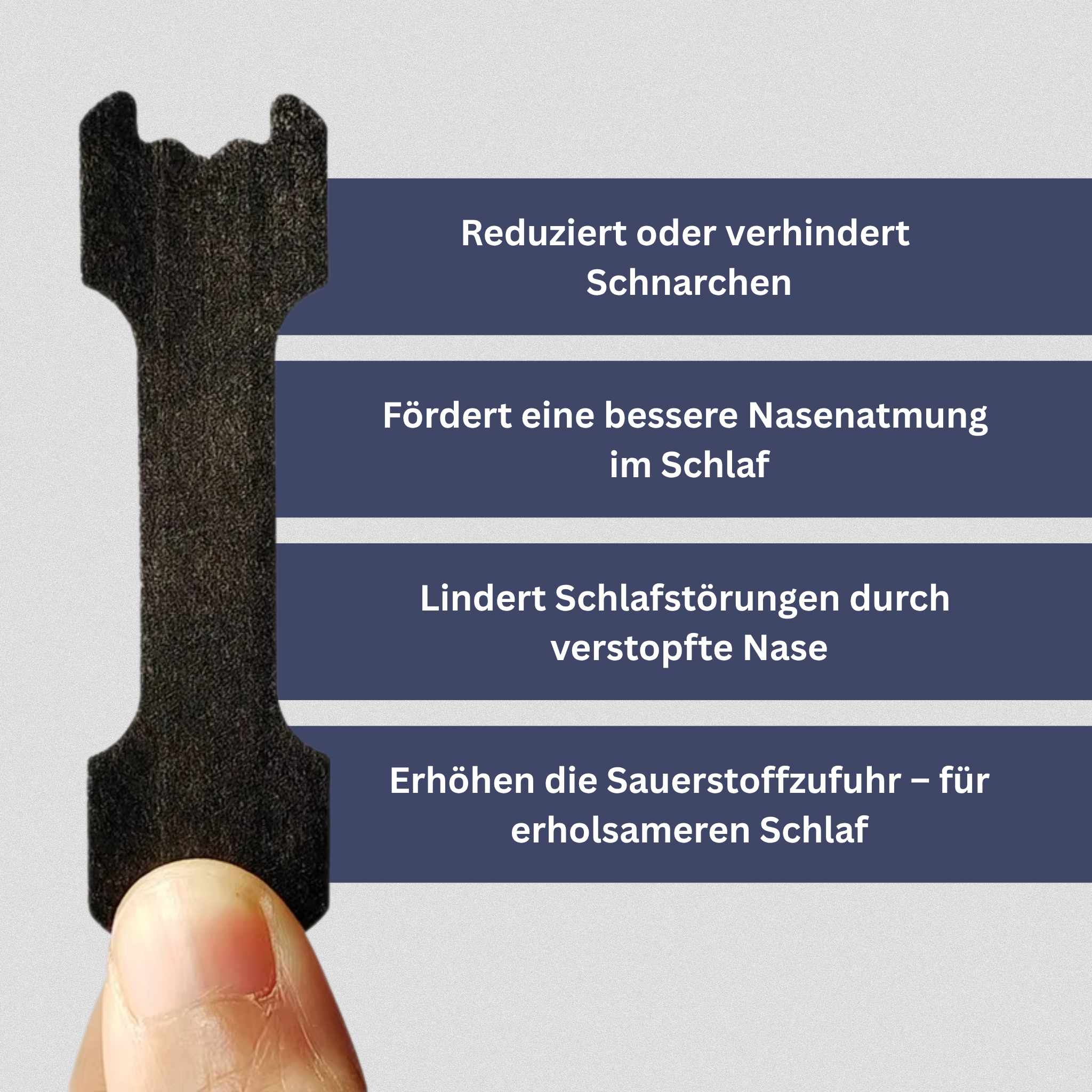 Nasal tapes to improve breathing