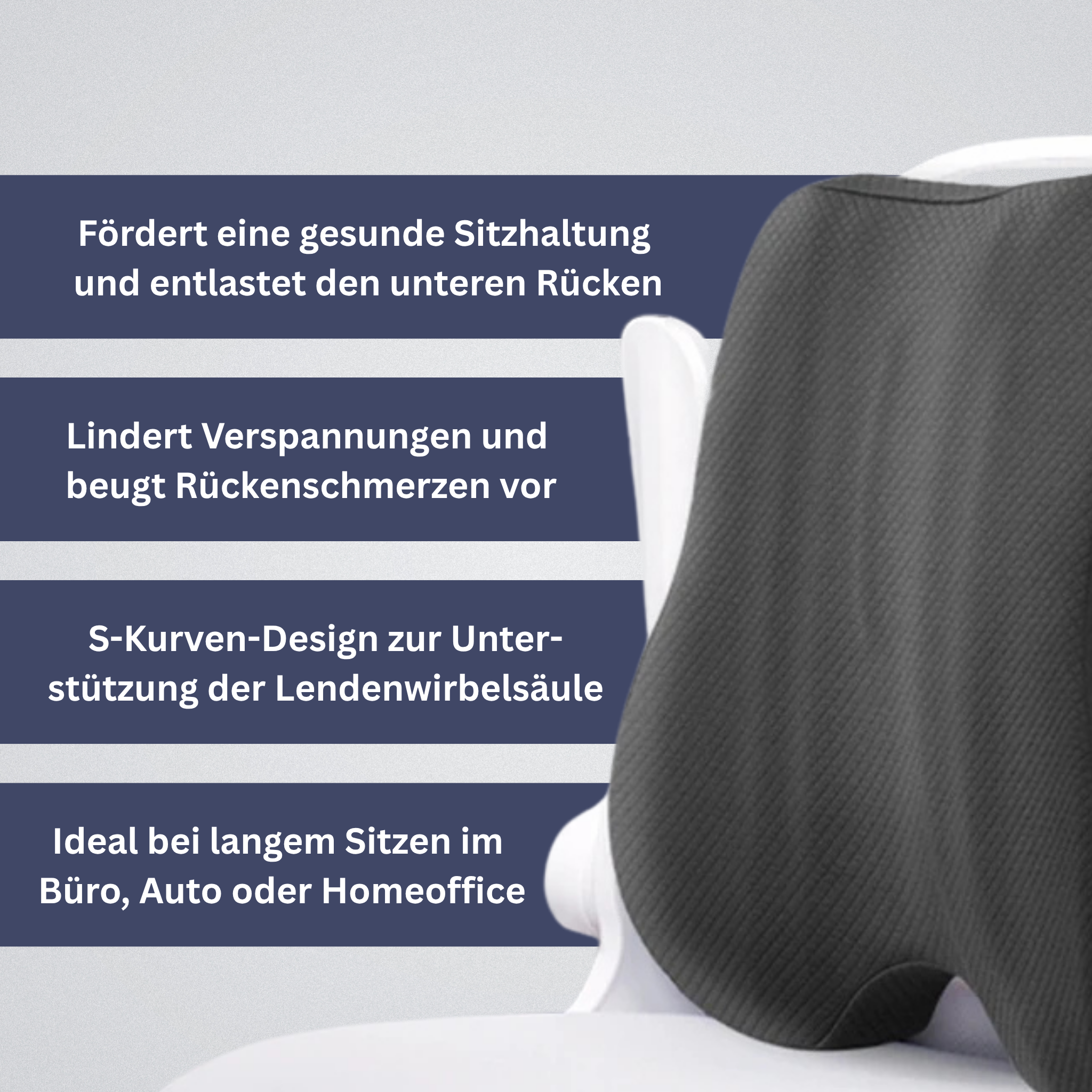 PosturePlus - Orthopedic back cushion
