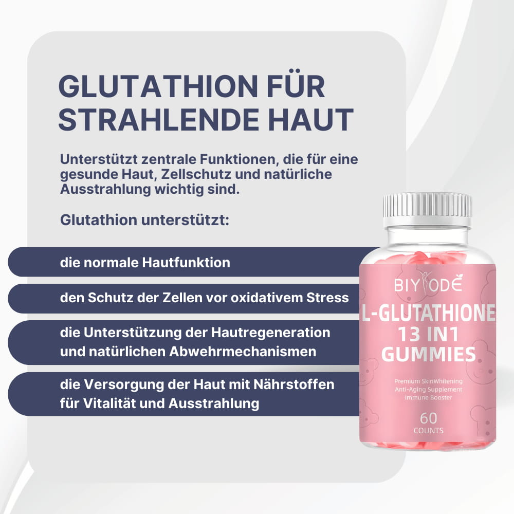 Glutathione Beauty Gummies – 13-Complex Formula