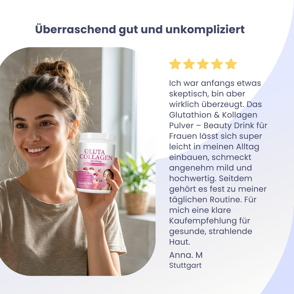 Glutathione & Collagen Powder – Beauty Drink for Women