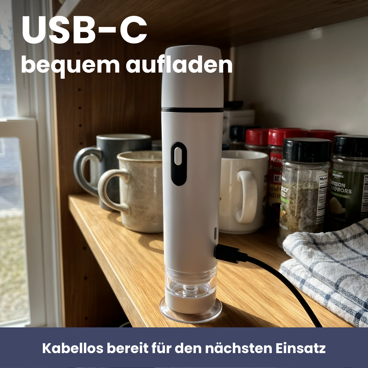 [de] USB-C aufladen